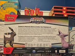 Pokemon TCG: Prismatic Evolutions Premium Figure Collection Factory Sealed Box - Image 2