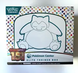 151 Pokemon Center Elite Trainer Box Scarlet and Violet, Plus Case and Shipping - Image 2