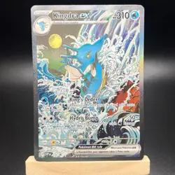 Kingdra ex 131 - Pokemon Scarlet & Violet Promo Card - NM - Image 1