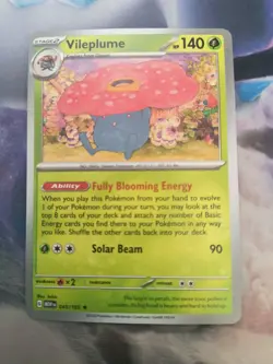 Pokemon 151 NON Holo Rare Vileplume 045/165 - Deck Exclusive - Image 1