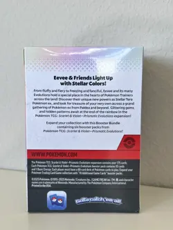 Pokemon TCG: Scarlet & Violet Prismatic Evolutions Booster Bundle Factory Sealed - Image 2