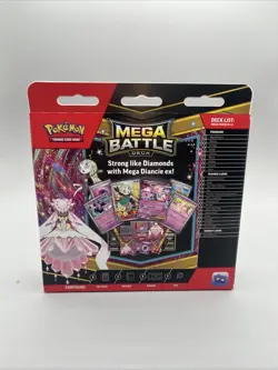Pokemon TCG Mega Battle Deck Mega Diancie EX Meloetta - Image 2