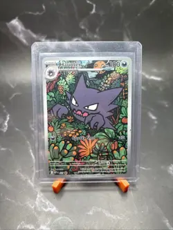 2025 Pokemon Haunter Black Star Promo 027 MEP Near Mint Pack Fresh - Image 1