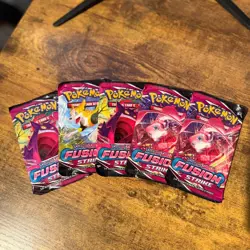 Pokemon TCG: 5 x Fusion Strike Booster Packs | New and Sealed ✅ - Image 1