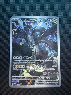 N’s Zekrom Pokemon Center Stamped Promo #031 Ascended Hereoes - NM - Image 1