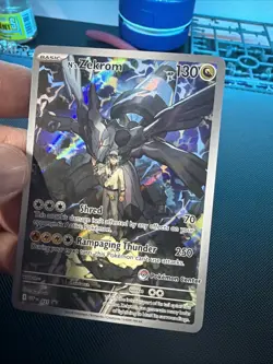 N’s Zekrom Pokemon Center Stamped Promo #031 Ascended Hereoes - NM - Image 3