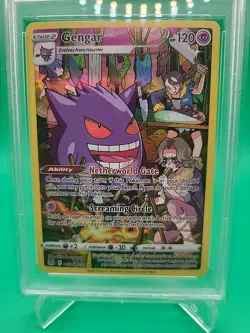 2022 Pokemon SWSH FA/Gengar Lost Origin #TG06 PSA 7 - Image 3