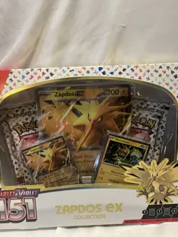 Pokemon TCG Scarlet & Violet 151 Zapdos EX Collection Box - NEW & SEALED - Image 2