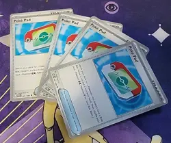 4x Poke Pad 081/088 x4 - NM Perfect Order Pokemon Playset ME03 - Image 1