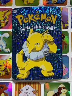 Pokemon 151 Vintage Pocket Monsters Vending HOLO Prism Sticker 2000 Nintendo - Image 2