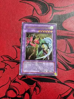 Yu-Gi-Oh Elementalhero Flamewingman 1st Ultimate Rare TLM-DE035 Euro No PSA - Image 2