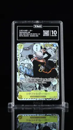 MANGA ALT ART TRAFALGAR LAW One Piece 2024 OP10 Royal Blood Japanese #119 TAG 10 - Image 1