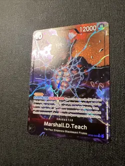 Marshall D.Teach OP09-093 SR Foil Emperors in the New World One Piece CCG - Image 3