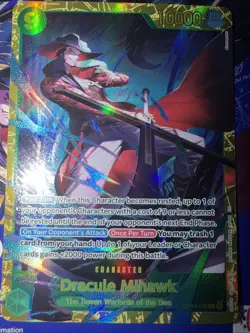 One Piece CCG Dracule Mihawk Op14-119 Alt Art SEC - Image 1