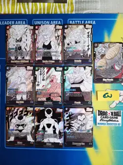 Full SET SR DRAGON BALL CARD GAME FUSION WORLD MANGA BOOSTER SB02 EN NEUF - Image 1