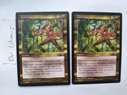 2x Delirium Mirage MTG Great Condition - Image 1