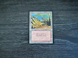 MTG Arabian Nights Mountain - LP - Image 1