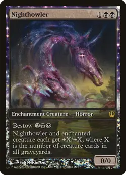 Nighthowler (Game Day) (Extended Art) Theros Promos - Lightly Played Foil - Image 1