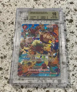 One Piece ST15-002 Royal Blood - Edward.Newgate (SP Foil) BGS 10 - Image 1
