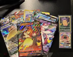 9 JUMBO Pikachu & Lance Charizard , Bewear, Shiny, + More Pokemon Card🔥🔥🔥 - Image 1