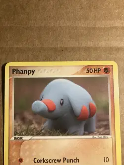 Phanpy Pokemon Card Deoxys 69/107 LP - Image 3