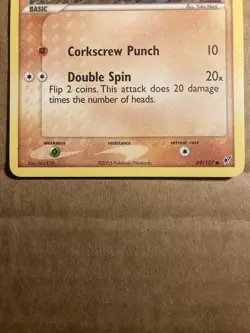 Phanpy Pokemon Card Deoxys 69/107 LP - Image 4