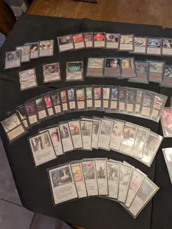 Magic The Gathering The Dark complete set 119 Cards - Image 3