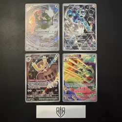 Pokemon TCG - Illustration 4-Card Lot - Ultra Rare Holo - NM - Image 1