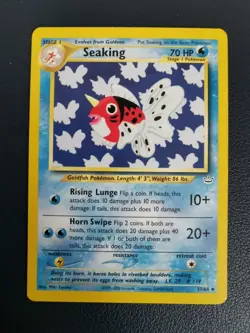 Pokemon Card Seaking 37/64 Neo Revelation Uncommon WOTC - Image 1
