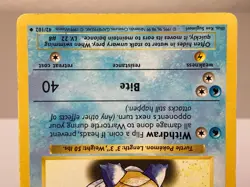 Wartortle 042/102 Base Set Shadowless WOTC Pokemon Card - Moderately Played - Image 4