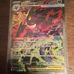 💎GEM MINT Pokemon Mega Gengar EX Card 284/217 GEM MINT 💎 - Image 1