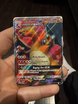 Charizard GX SM60 Ultra Rare Full Art Pokemon Card - Standard Size - HP - Image 1