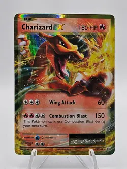 XY - Evolutions #12/108 Charizard EX NM Pokemon Card - Image 1