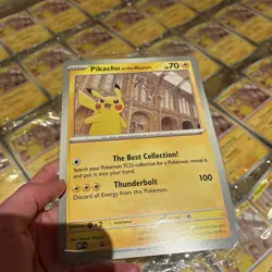 Pokemon Pikachu At The Museum Jumbo Card Promo X 45 Sealed - Image 3