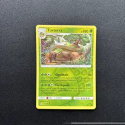 Pokemon Ultra Prism Torterra Reverse Holo Rare Card 9/156 Near Mint - Image 3