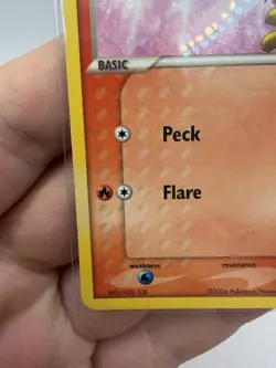 Torchic 83/110 Common EX Holon Phantoms Pokemon Card LP - Image 5