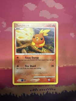 Pokemon Card Torchic Platinum Common 99/127 Near Mint - Image 1