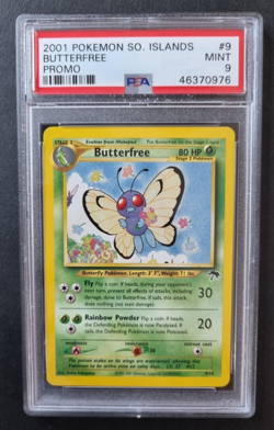 PSA 9 - Butterfree Promo Southern Islands English 2001 Pokemon Card - Image 1