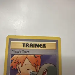 Misty's Tears 118/132 Pokemon Gym Challenge Unlimited Card WOTC LP - Image 4