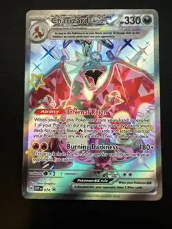 Charizard EX 074 SV Scarlet & Violet Promo Holo Card NM-Mint Condition - Image 1