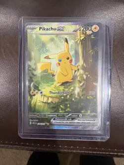 Pikachu EX 276/217- Ascended Heroes- RARE Card-MINT-Pokemon TCG -2 Gold Star - Image 2