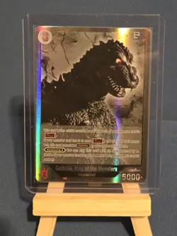 Godzilla Card Game Godzilla, King of the Monsters EBP01-075 SR Foil - Image 1