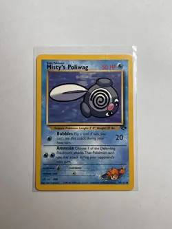 MISTY’S POLIWAG - Gym Challenge - 89/132 - Common - Pokemon Card - NM - Image 1