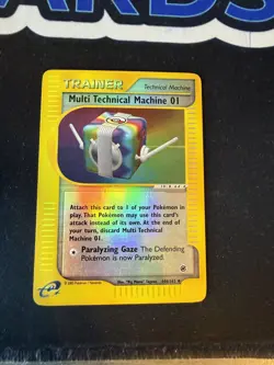 Pokemon Card - Multi Technical Machine 01 Expedition 144/165 Reverse Holo - Image 1