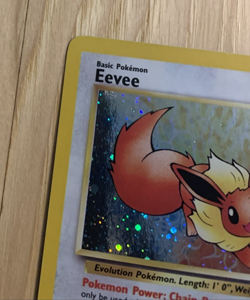 Eevee #11 Black Star Promo (LP) Pokemon Card WOTC 2000 - Image 2
