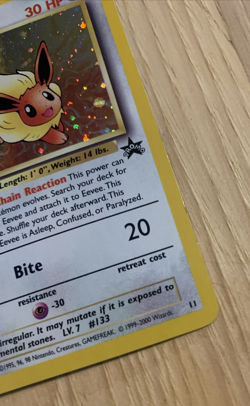 Eevee #11 Black Star Promo (LP) Pokemon Card WOTC 2000 - Image 4