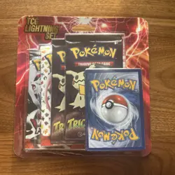 TCG Lightning Set (4 Packs + 1 Bonus Card) - (Walgreens Exclusive) Sealed - Image 1