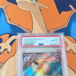 Pokemon Charizard ex 185/165 SV2a Card 151 Super Rare Holo PSA 10 Japanese - Image 1