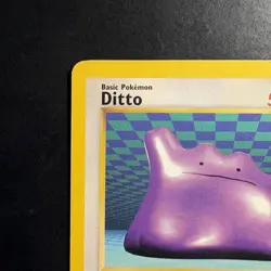 Pokemon Vintage Ditto Card Non Holo Rare 18/62 Fossil 1999 WOTC - Image 2