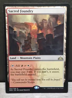 Sacred Foundry Guilds of Ravnica MTG Magic The Gathering - Image 1